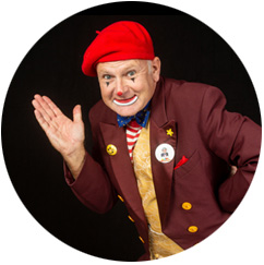 Mike Rund Boka Magikern Mike - trollkarl, clown & konferencier